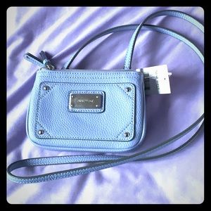 Nine West pebble blue crossbody